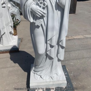 Sankt Peters religiøse marmorstatue TARS035