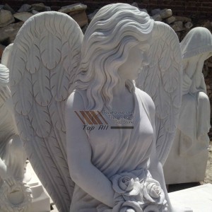 פסל מלאך שיש של סיאט TSAS-018