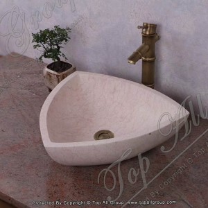 Triangle Shape Marble Wash Basin TASS-029