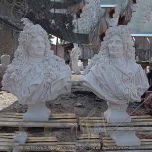 White Marble Beethoven Bust Statue TABS-014