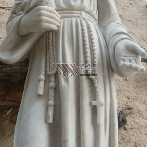 St Francis marmeren standbeeld TARS-011