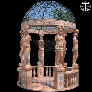 Big discounting Marble Sculpture - Garden Gazebo TAGG-002 – Top All Group