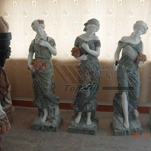 Life size marble four season sculpture TPAS-013