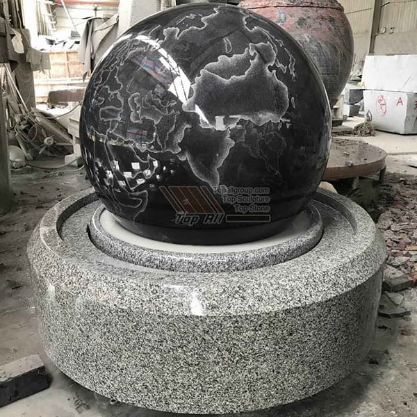 Online Exporter Kashmir White Granite -
 Stone Ball Fountain TASBF-003 – Top All Group