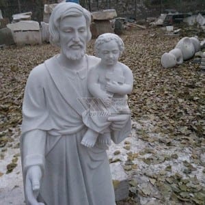 Escultura de marbre de Sant Josep TARS-013