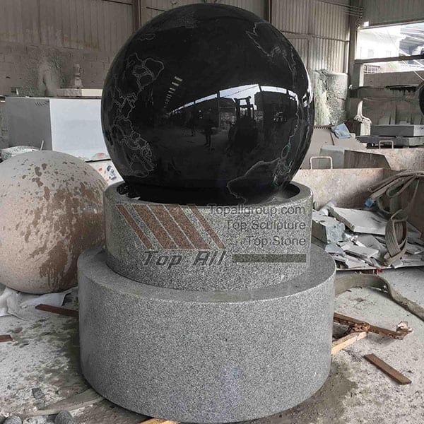 OEM/ODM Manufacturer Freestanding Hot Stone Bath Tub -
 Stone Ball Fountain TASBF-001 – Top All Group