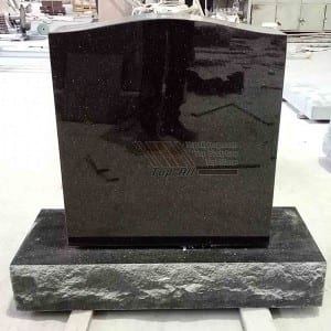 Short Lead Time for China Black Granite Tombstone and Monument Slab with Factory Price