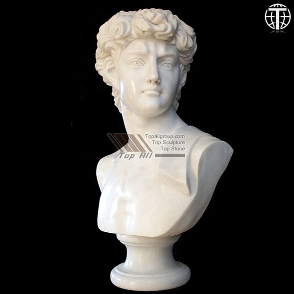 Manufacturer of White Marble Fireplace Surround -
 Bust Statue TABS-003 – Top All Group