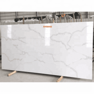 White Oríkĕ Calacatta kuotisi Stone pẹlẹbẹ