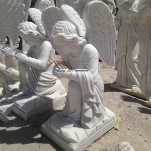 genuflectens Marmor Angelum Statue TSAS-019