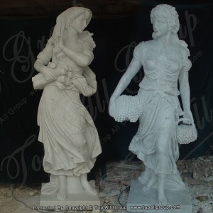 8 Year Exporter Marble Food Tray - life size women four season marble statue TPFSS-029 – Top All Group